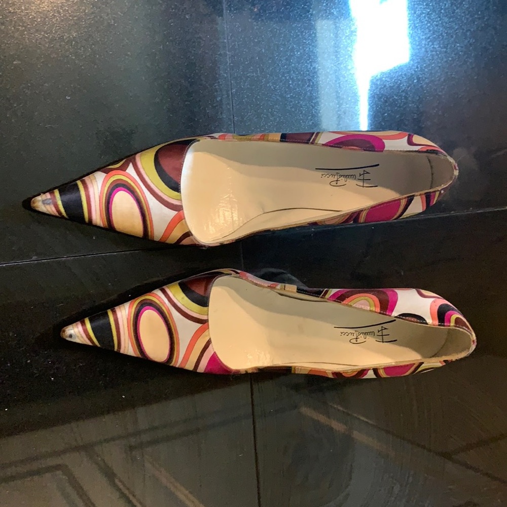 Vintage Emilio Pucci cut out heels